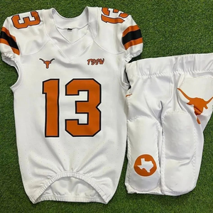 Fabricant d'uniformes de football américain sur mesure, maillots de match sublimés pour équipes, pantalons d'entraînement résistants aux rayures, prix de gros - Product Image 3