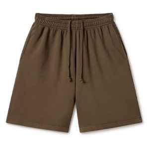 Shorts de survêtement amples en molleton bouclette de qualité supérieure pour hommes, personnalisables en gros, en molleton épais 100 % coton, pour la course à pied - Product Image 4