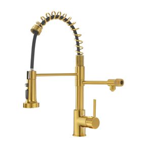 Pull Down <b>Kitchen</b> Faucet <b>Water</b> Purifier Black and Nickel Gold Faucet with <b>Filter</b> Sink Faucets for Drinking <b>Water</b> - Product Image 2