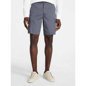 Wholesale Mid Rise Waist Knee Length 100% Cotton OEM Custom Made Logo Anti-Wrinkle Multi Pockets Woven Men's Cargo Shorts - Product Image 1