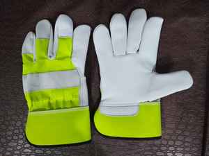 Guantes de Trabajo de Cuero Resistentes, Nuevo Estilo, Resistentes al Aceite, Anti-químicos, Antideslizantes, Duraderos, Antiestáticos, Sin Silicona - Product Image 5