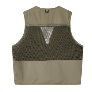 Chaleco Cargo Vintage para Hombre de Invierno, Chaleco Multibolsillos para Trabajo al Aire Libre, Pesca y Senderismo, de Secado Rápido, Transpirable y Ecológico - Product Image 2