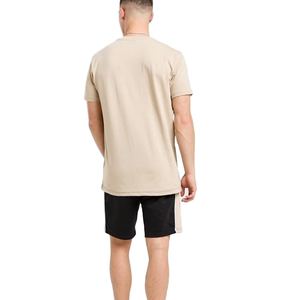 Ensemble de vêtements décontractés pour hommes, imprimé, deux pièces, veste et short, respirant, en coton, t-shirt et short légers, tenue de jogging streetwear - Product Image 2