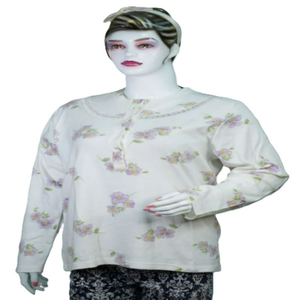 T-shirt en coton biologique 100% pour femme, rose uni, tricoté, avec logo personnalisé imprimé en sérigraphie, écologique, respirant, lavable - Product Image 2