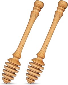 Premium Wooden Honey Dipper With Smooth Finish For Tea <b>Coffee</b> Bread And Pancake Honey Serving Purpose - Product Image 6