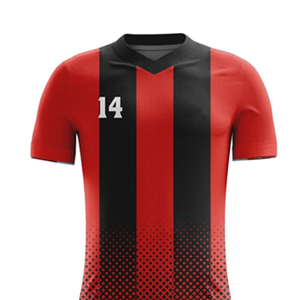Uniformes de Fútbol Personalizados con Color y Logotipo Sublimados, 100% Poliéster, Transpirables, Antibacterianos y Ecológicos para Adultos - Product Image 4