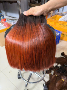 Extensions de cheveux humains vietnamiens de qualité supérieure, tissées, naturelles, lisses et soyeuses, double épaisseur, directement de l'usine - Product Image 2