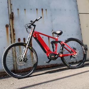 Livraison rapide, vélo électrique à suspension intégrale de 26 pouces, pneus larges, 1000 watts, avec moteur central Bafang ultra M620 - Product Image 2