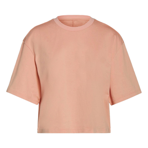 Camiseta Corta Casual de Algodón para Mujer, Tejida, Anti-Pilling, Transpirable, Manga Corta, Suministro al por Mayor de Vinilo HTV - Product Image 2