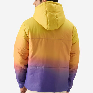 Veste d'hiver matelassée confortable pour homme, très vendue, couleur unie personnalisable, au meilleur prix - Product Image 3