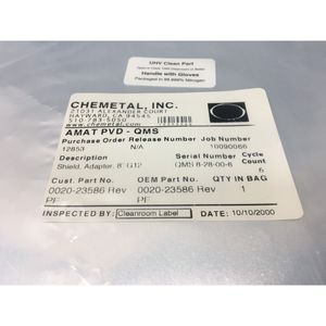 AMAT 0020-23586 ADAPTADOR DE PROTECCIÓN 8"WAFER G-12, 152430 - Equipo y Piezas de Semiconductores de Confianza de Tradicción Global - Product Image 3