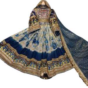 Robes Afghanes Style Mariage Mère-Fille avec Broderies Lourdes et Dentelle, Designs Personnalisés, Prix de Gros à Faible MOQ, Assorties Femme et Homme - Product Image 1