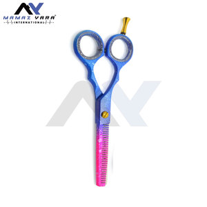 ชุดกรรไกรตัดผมและซอยผม 2 ชิ้น พิมพ์ลายสีตามสั่ง กรรไกรตัดและซอยผมระดับมืออาชีพ - Product Image 5