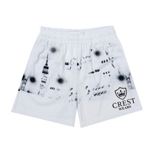 Custom Gymwear High Quality Mesh Shorts Double <b>Layer</b> 100% Polyester Sublimation Basketball Mesh Short - Product Image 4