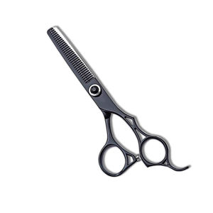 Professional Hair Cutting Scissor & Thinning Scissor Set Stainless Steel <b>Blade</b> with Plastic Handle for <b>Barber</b> Salon Use - Product Image 2