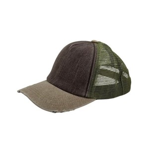 Casquette Trucker en Maille Bicolore à 6 Panneaux Réglable pour Adultes – Style Décontracté Printemps-Été Unisexe – Nouvelles Casquettes Trucker OEM - Product Image 1