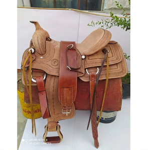 Silla de Montar Western Ligera de Calidad Premium para Caballos, Silla de Carreras Inglesa, Diseño Plegable - Product Image 5