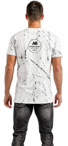 T-shirt décontracté à manches courtes 100 % coton pour homme de la marque AMY, coupe classique, personnalisable avec logo, vente en gros - Product Image 2