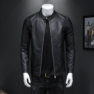 Inner Warm New Design <b>Winter</b> <b>Leather</b> <b>Jackets</b> OEM Service Outdoor Fashion Factory High Quality <b>Winter</b> <b>Leather</b> <b>jacket</b> for men - Product Image 2