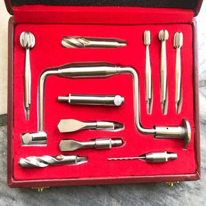 ชุดเครื่องมือผ่าตัดกระดูกและข้อแบบใช้มือ 7 ชิ้น ยี่ห้อ Hudson รุ่น Hand Drill Brace ทำจากเหล็ก สำหรับการตรึงกระดูกและข้อ - Product Image 4