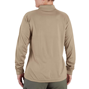 Camiseta Polo de Manga Larga Personalizada para Mujer, Poliéster Suave y Elástico, Material Cómodo, Estilo Casual Elegante, Fabricante Mayorista Personalizado - Product Image 2