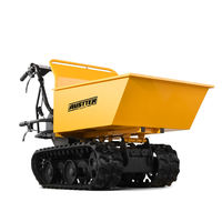 TAYO AUSTTER Mini-Raupendumper mit Metallwanne, Manueller Schwerlast-Schubkarren