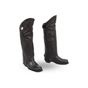 Leather <b>Riding</b> <b>Chaps</b> Full Length Horse <b>Riding</b> Boots Style - Product Image 1