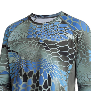 Vente directe d'usine, prix raisonnable, chemise de pêche pour homme à séchage rapide et respirante, coupe confortable, manches longues, service OEM FAWKES - Product Image 2