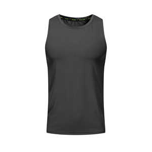 Camiseta sin Mangas para Hombre, Cuello Redondo, Tejido Transpirable de Algodón/Poliéster, Informal, Deportiva, Ligera y de Secado Rápido, Superventas - Product Image 2