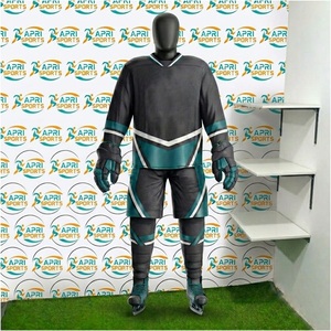 Uniformes de Hockey sobre Hielo Ecológicos de Primera Calidad, Impresos y Bordados, Tejido Transpirable que Absorbe la Humedad, Elástico en Cuatro Direcciones, Anti-UV - Product Image 2