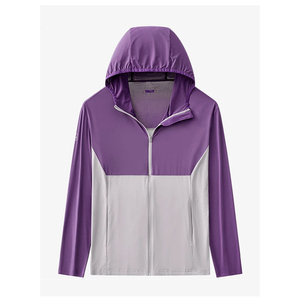Vestes coupe-vent légères à capuche pour hommes, respirantes, imperméables, en coton, double couche, personnalisables, OEM Spring Men Outdoor. - Product Image 3