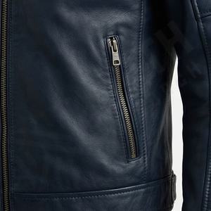 Chaqueta de Motociclista de Cuero Genuino para Hombre de la Mejor Calidad, Nueva Colección de Invierno, Chaquetas de Motocicleta con Protecciones Desmontables Personalizadas - Product Image 5