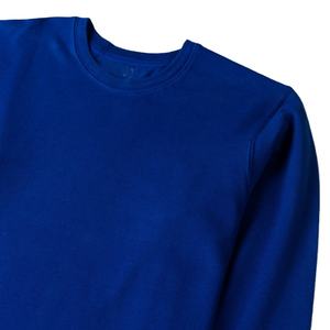 เสื้อสเวตเตอร์โอเวอร์ไซส์สำหรับผู้หญิงเสื้อสเวตเตอร์ลำลองแขนยาวเสื้อแบบสวมหัวคอกลมผ่าข้าง2025ดีไซน์อินเทรนด์ - Product Image 2