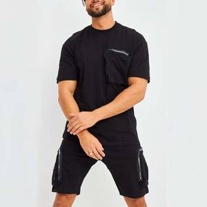 Nouvel ensemble d'été pour homme, respirant, t-shirt à manches courtes et short, ensemble deux pièces, tenue de sport pour homme - Product Image 2