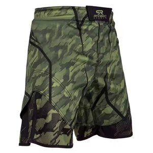 Wholesale <b>Athletic</b> Men MMA Shorts Lightweight Workout Wear For Fitness Gym And Sports Training In Stocks - Product Image 2