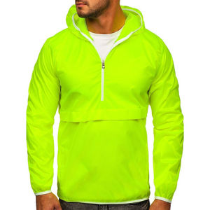Custom <b>Lightweight</b> Windbreaker <b>Jacket</b> Men Waterproof Breathable Outdoor <b>Running</b> <b>Jacket</b> USA Style - Product Image 4