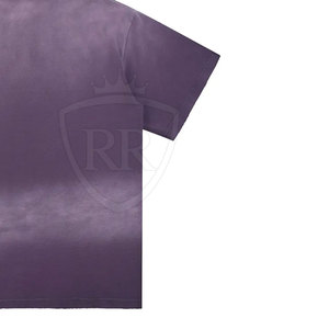 T-shirt tendance streetwear pour homme, effet délavé, coupe ample, 100% coton tricoté respirant - Product Image 3