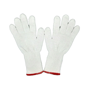 Gants de sécurité en coton blanc les mieux notés Protection du travail industriel par la production vietnamienne - Product Image 6