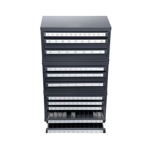 Armadietto Dispenser per Punte da Trapano in Acciaio con 3+2 Cassetti per Misure da 1/16" a 1/2" (Lettere Z) - Product Image 2