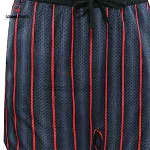 Nouveauté : Shorts de basketball personnalisés de haute qualité, grandes tailles, avec logos authentiques, couleur unie, style streetwear - Product Image 4