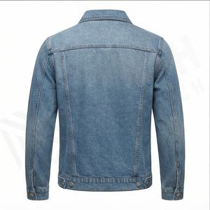 Haute Qualité Noir Denim Veste Lâche Plusieurs Poches Manteau Solide Lavé Jeans Vestes Pour Hommes Tendance Casual Denim Vestes Pour Hommes - Product Image 3