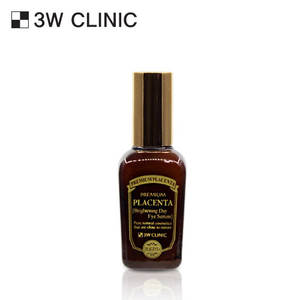 Suero Iluminador para Ojos de Día 3W Clinic Premium Placenta, 50 ml, Fórmula Blanqueadora Líquida - Product Image 1