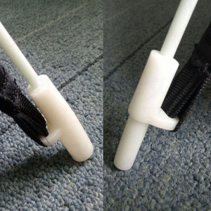 Plug-in Popup Tent Pole Plastic Connector 5mm/6mm Diameter Injection Molded Quick-Open ISO9001 Certified for Tents Mosquito Nets - Product Image 2