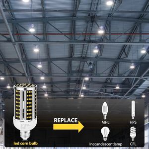 Lampadina LED a Pannocchia 35W, Confezione da 2, Grado Commerciale E26/E39, Luce Bianca Calda 3000K, 5000LM, Base Mogul Media, Equivalente a 300W - Product Image 5