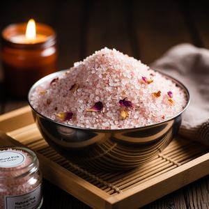 Sel de Bain Minéral Rose de l'Himalaya Naturel, Sculpté, Écologique, Apaisant, Relaxant, Thérapie Spa, Aromatique, Détoxifiant pour la Peau - Product Image 5