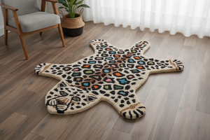 Alfombra de Lana con Diseño de Animales, Hecha a Mano, Diseño Personalizado, Venta al Por Mayor, Decoración para el Hogar, Proveedor para Sala de Estar - Product Image 5
