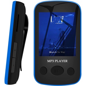 เครื่องเล่น MP3 แบบหนีบพกพา BT 5.0 ผลิตตามสั่งจากโรงงาน พร้อมหน้าจอสัมผัส สำหรับกีฬากลางแจ้ง ฟิตเนส เครื่องบันทึกเสียงดิจิตอลคุณภาพสูงแบบไม่สูญเสียข้อมูล - Product Image 3