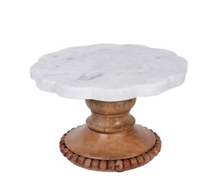 Wood & <b>Marble</b> <b>Cake</b> <b>Stand</b> Platter Round Flower design <b>Cake</b> <b>Stand</b> Luxury Design <b>Marble</b> <b>Cake</b> <b>Stand</b> Cheap Price - Product Image 1