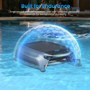 Distribuidor Global AIRROBO QT200 Robot Automático para Piscinas, 2600mAh, 180m, Filtro, Energía Solar, Ecológico - Product Image 2