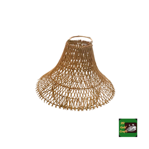 Lámpara de Mimbre Tejida a Mano, Lámpara Colgante de Mimbre Natural para Sala de Estar Bohemia, Iluminación de Techo para Resort, Vietnam - Product Image 1
